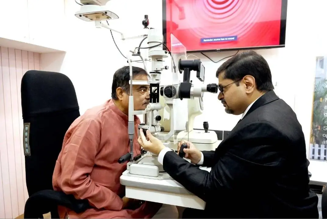 Union Minister Nitin Gadkari at Saoji Vision Care